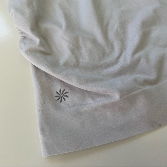 Athleta Women's Black White Static Finish Fast Running Racerback Tank Top MEDIUM - Picture 6 of 9